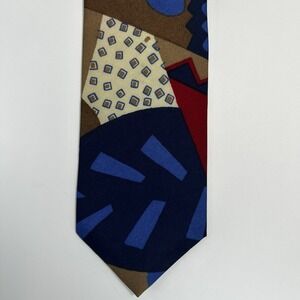 Giorgio Brazilini Men Dress Silk Tie 3.75" wide 60" long Made in Italy